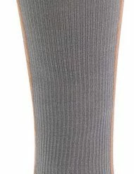 Nieuw 🎁 Bambocks Compressie Sokken 2 Paar - Grijs/Oranje & Blauw ✔️ -Beenmode Verkoop 190x840