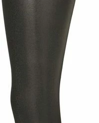 Hete verkoop 🛒 Urban Classics Populair - Nieuw - Dames - Vrouwen - Streetwear - Urban - Modern - Ladies Faux Leather High Waist Leggings Zwart 🔥 -Beenmode Verkoop 199x840