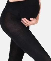 Beste deal 👍 MAMSY Opaque Zwangerschapspanty Super Mat 100den Zwart XL 👍 -Beenmode Verkoop 208x840