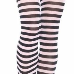 Promo 😉 Leg Avenue Nylon Stripe Tights 🥰 -Beenmode Verkoop 258x840
