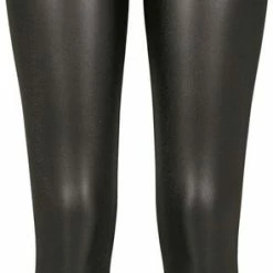 Hete verkoop 🛒 Urban Classics Populair - Nieuw - Dames - Vrouwen - Streetwear - Urban - Modern - Ladies Faux Leather High Waist Leggings Zwart 🔥