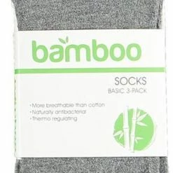 Korting 🧨 Apollo Bamboe 3P Sokken - Grijs - Maat 39-42 ❤️ -Beenmode Verkoop 305x840 2