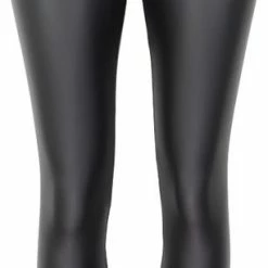 Hete verkoop 😀 YU&ME Zwarte Leatherlook Legging - Cherry Koko - Faux Leather - PU - Maat SM 😍