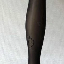 Goedkoopste 🌟 Clio Microfiber 60 Denier Opaque Flower Stay Up's M/L 🥰