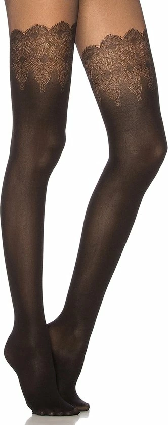 Top 10 βοΈ Pretty Polly - Lace Mock Hold Up - Panty - Zwart - One Size - π 3 Top 10 βοΈ Pretty Polly - Lace Mock Hold Up - Panty - Zwart - One Size - π