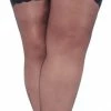 Kopen ⌛ Pretty Polly - 20 Denier - Lace Top - Hold Up - Plus -Size 1XL - Zwart 😍 -Beenmode Verkoop 348x840