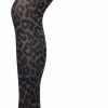 Groothandel ⌛ Bonnie Doon Dames Panterprint Panty 50 Denier Bruin Maat L/XL - Chique Panty - Leopard Dessin - Brede Boord - Comfort - Panter Print - Jaguar - Dieren Print - Jaguar Tights - Feestelijk - Brown - BP211905.3 🎁 -Beenmode Verkoop 365x840