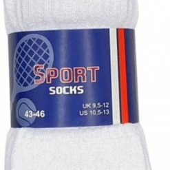Coupon 🥰 Merkloos Basis Neutrale Sokken - Unisex Sportsokken - Zwart - 43-46 🥰 -Beenmode Verkoop 368x840 3