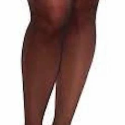 Nieuw 🎁 Glamory Couture 20 Stay Up Kousen Met Naad Maat 44/46 Zwart 😍