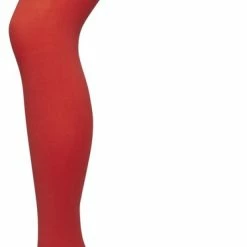 Beste Verkoop 👍 Bonnie Doon Opaque Comfort Panty 40 Denier Rood Dames Maat 44/46 XXL - Extra Brede Comfort Boord - Tekent Niet - Kleedt Mooi Af - Mat Effect - Gladde Naden - Maximaal Draagcomfort - Poinciana - BN161911.44 👏