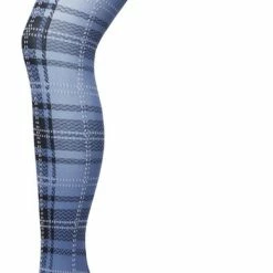 Groothandel 💯 Bonnie Doon Dames Panty Met Ruiten 40 Denier Donker Blauw Maat L/XL - Ruit Motief - Ruitjes Print - Uitstekende Pasvorm - Gladde Naden - London Checks Tights - Heerlijk Comfortabel - Bering Sea - BP211910.1 😀