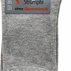Uitgang 👍 SOCKS4FUN Katoenen Sokken – 3 Paar – Lichtgrijs – Zonder Elastiek – Zonder Teennaad – Maat 39/42 🧨 -Beenmode Verkoop 395x840 2