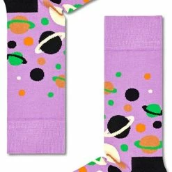 Promo 🛒 Happy 🧦 Socks The Milky Way Paars - 36-40 👍