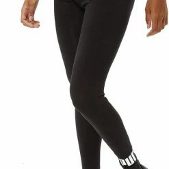 Goedkoopste 🎁 Puma Essentials Logo Legging Zwart Dames - Maat L ✨