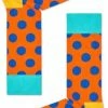 Beste deal 🔥 Happy 🧦 Socks Big Dot Sokken - Oranje/Blauw - Maat 36-40 💯 -Beenmode Verkoop 451x840 4