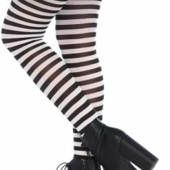 Promo 😉 Leg Avenue Nylon Stripe Tights 🥰