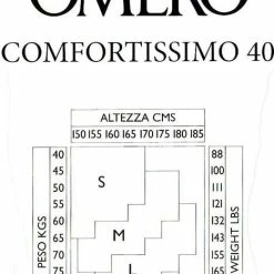 Beste recensies van 😉 OMERO Comfortissimo 40den Panty Met Graduele Compressie Zwart (XL) 🎁 -Beenmode Verkoop 467x840 1