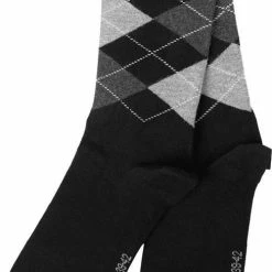 Groothandel ⌛ Bamboe Sokken | Geruite Sokken | Anti-zweet Sokken | Naadloze Sokken | Heren Sokken | Dames Sokken | 4 Paar - Zwart | Maat: 39-42 | Merk: Bamboosa 😀 -Beenmode Verkoop 488x840