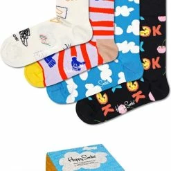 Beste deal ⭐ Happy 🧦 Socks Good Times Giftbox 4P Multi - 36-40 😀 -Beenmode Verkoop 490x840 1