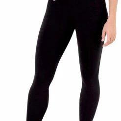 Gloednieuw 🛒 AWR Premium Dames Lange Legging | Extra Lange Legging | Zwart - M 👍