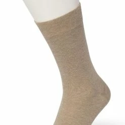 Promo 🛒 Bonnie Doon - Dames - Cotton Sock - Taupe Heather - Maat 36-41 (2 Paar) 👏 -Beenmode Verkoop 509x840
