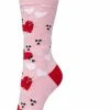 Coupon ✔️ Bonnie Doon Dames Sokken Met Hartjes Print Maat 36/42 Roze - Thema Sokken - Liefde - Love - Valentijn - Moederdag - Cadeau Sokken - Zacht Katoen Met Gladde Teennaad - Comfortabel - Perfect Cadeau - Orchid Pink - BT991126.1 🥰 -Beenmode Verkoop 511x840