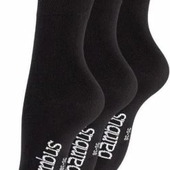 Gloednieuw ❤️ 3 Pack Vincent Creation | Bamboo 🧦 Socks | Bamboo Sokken | Zwart | 35-38 | 3 Paar ⭐ -Beenmode Verkoop 522x840 1