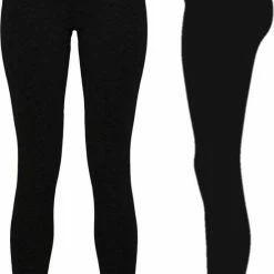 Goedkoopste 🎁 Senvi Dames Stretch Jersey Legging - Maat XXXXXL (5XL) - Kleur Zwart 🔥 -Beenmode Verkoop 549x840 2