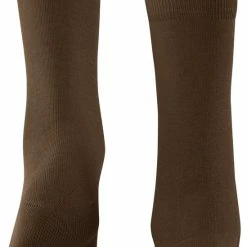 Kopen ✨ FALKE Family Grondstofvriendelijk Zacht Zonder Motief Duurzaam Ondoorzichtig Mid-rise Duurzaam Katoen Bruin Dames Sokken - Maat 39-42 ✨ -Beenmode Verkoop 549x840 3