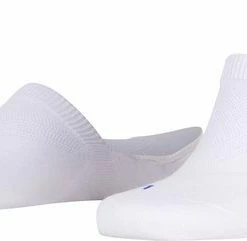 Uitgang 👏 FALKE Cool Kick Invisible Voering Sokken Onzichtbaar Zonder Motief High Cut Met Pluche Zool Ademend Sneldrogend Wit Unisex Kousenvoetje - Maat 42-43 🌟 -Beenmode Verkoop 550x241