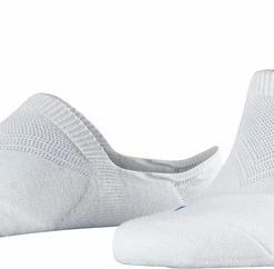 Uitgang 👏 FALKE Cool Kick Invisible Voering Sokken Onzichtbaar Zonder Motief High Cut Met Pluche Zool Ademend Sneldrogend Wit Unisex Kousenvoetje - Maat 42-43 🌟 -Beenmode Verkoop 550x242 1