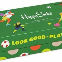Uitgang 🧨 Happy 🧦 Socks Sports Giftbox 3P Multi - 36-40 👍 -Beenmode Verkoop 550x273
