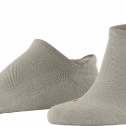 Aanbiedingen 🧨 FALKE Cool Kick 👟 Sneaker 👟 Sneakersokken Versterkte 👟 Sneaker Sokken Heren Dames Zonder Motief Met Pluche Zool En Hielband Ademend Sneldrogend Beige Unisex Sokken - Maat 39-41 🎉