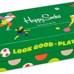 Uitgang 🧨 Happy 🧦 Socks Sports Giftbox 3P Multi - 36-40 👍 -Beenmode Verkoop 550x276