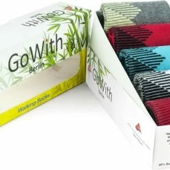 Groothandel 👏 GoWith - Bamboe Sokken - Half Hoge Sokken - Hardloop Sokken - Naadloze Sokken - Cadeau Sokken - 40-44 - 5 Paar 💯 -Beenmode Verkoop 550x306
