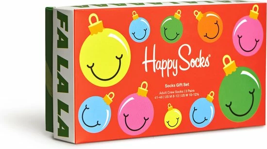 Beste deal π― Happy 𧦠Socks XTFH08-4300 3-Pack Time For Holiday Gift Set - 36-40 π 5 Beste deal π― Happy 𧦠Socks XTFH08-4300 3-Pack Time For Holiday Gift Set - 36-40 π - Afbeelding 3