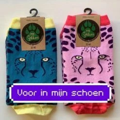 Goedkoopste 😉 Merkloos My Sokkies - Maat 35-40 - Dierenprint - Kindersokken - Cheetah Sokken - Damessokken - Gekamd Katoen - Hippe Sokken - Kleurrijke Sokken - Design Sokken - Leuke Sokken - Goed Doel - Cheetah - Jacht Luipaard - Afrika - Wildlife - 🧦 Socks - Kids 🛒 -Beenmode Verkoop 550x309 3