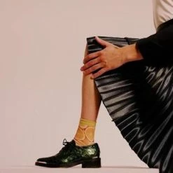 Beste deal 🔔 Sock My Feet Sock My Kiss - Damessok – Katoen – Geprinte Sok 39/42 ❤️ -Beenmode Verkoop 550x309 7