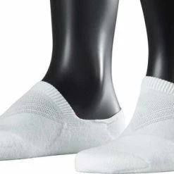 Uitgang 👏 FALKE Cool Kick Invisible Voering Sokken Onzichtbaar Zonder Motief High Cut Met Pluche Zool Ademend Sneldrogend Wit Unisex Kousenvoetje - Maat 42-43 🌟 -Beenmode Verkoop 550x313