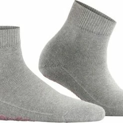 Begroting ❤️ FALKE Light Cuddle Pads Dames Huissokken - Dun - Grijs (grey Melange) - Maat: 39-42 💯 -Beenmode Verkoop 550x338