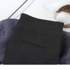 Nieuw 🛒 Merkloos Sorprese Bamboe Heren 10 Paar Sokken – Sokken Heren – Pure Black - Sokken Heren 43 46 - Bamboe Sokken - Sinterklaas - Cadeau 🤩 -Beenmode Verkoop 550x359 1