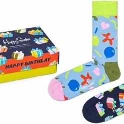 Flash-uitverkoop 🔔 Happy 🧦 Socks Happy 🎂 Birthday Giftbox 2P - Maat 36-40 🥰 -Beenmode Verkoop 550x361 1