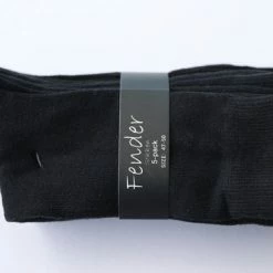 Begroting 🔥 Merkloos Heren Sokken Zwart 5 Pack Maat 47-50 ✔️ -Beenmode Verkoop 550x366 10