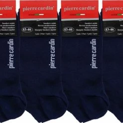 Beste Verkoop 😍 Pierre Cardin Heren 👟 Sneakersokken - 12 Pack - Navy - Maat 39-42 🎁