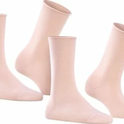 Flash-uitverkoop 🎁 FALKE Happy 2-Pack Zacht Zonder Motief Versterkt Hoogwaardig Mid-rise Robuust Ademend Dekkend Set Katoen Multipack Roze Dames Sokken - Maat 39-42 🥰 -Beenmode Verkoop 550x391 1
