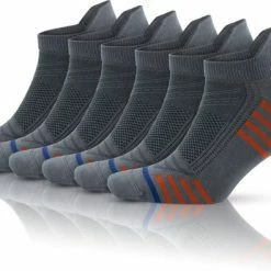 Coupon 💯 GoWith-bamboe Sokken-sneaker Sokken-6 Paar-enkel Sokken-sportsokken-naadloze Sokken-cadeau Sokken-grijs-40-44 😍 -Beenmode Verkoop 550x395 3