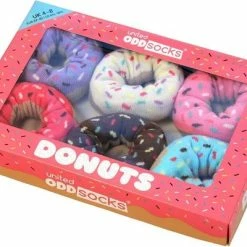 Gloednieuw 👍 United Oddsocks Mismatched 🧦 Socks - Cadeaudoos Met 6 Verschillende Sokken - Donut Sokken - Maat 37/42 🔥 -Beenmode Verkoop 550x400 1
