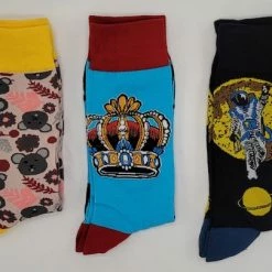 Aanbiedingen ✨ Merkloos Crazy Soxx - 3 Paar Vrolijke Sokken - Grappige Sokken - Funny 🧦 Socks - Humor - Happy ✨