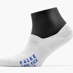 Uitgang 👏 FALKE Cool Kick Invisible Voering Sokken Onzichtbaar Zonder Motief High Cut Met Pluche Zool Ademend Sneldrogend Wit Unisex Kousenvoetje - Maat 42-43 🌟 -Beenmode Verkoop 550x409 1