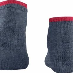 Coupon ✔️ FALKE Cosy Plush Korte Sokken Versterkte Sloffsokken Zonder Patroon Ademend Zacht Verwarmend Met Pluche Wol Alpaca Blauw Dames Sokken - Maat 35-38 🔔 -Beenmode Verkoop 550x446